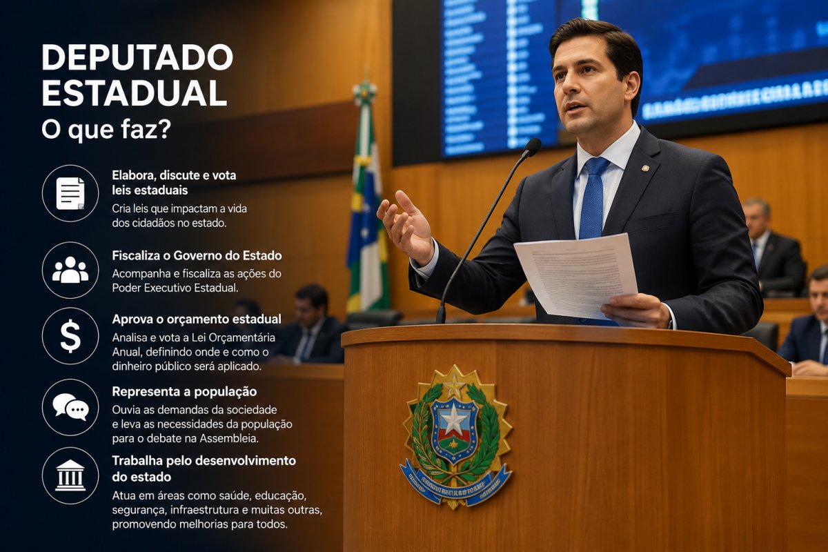 Deputado Estadual.