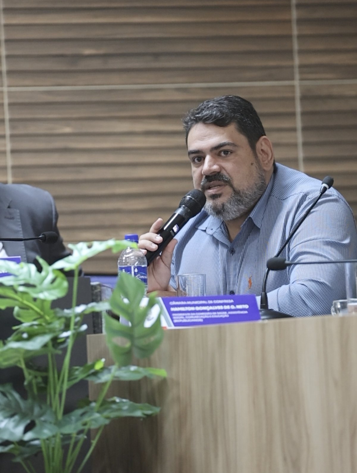 O Vice-prefeito Moadil Fernando participou da Posse da Nova Presidência da Câmara Municipal de Confresa-MT.