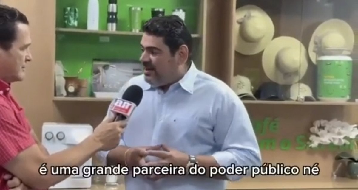 Vice-prefeito Moadil Fernando participa da posse da nova presidência da CDL de Confresa.