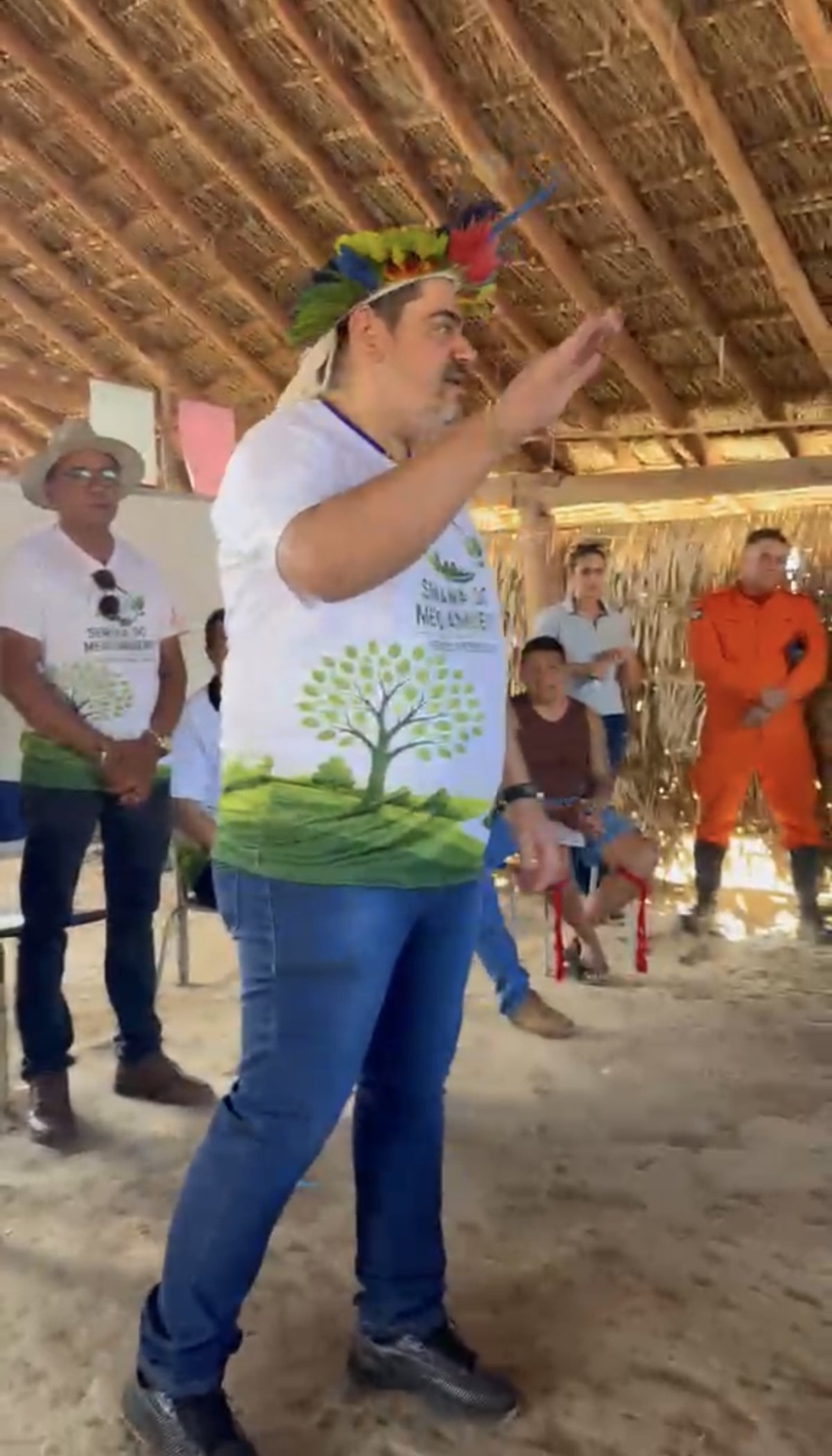 Semana do Meio Ambiente na Aldeia Urubu Branco, da etnia Tapirapé.