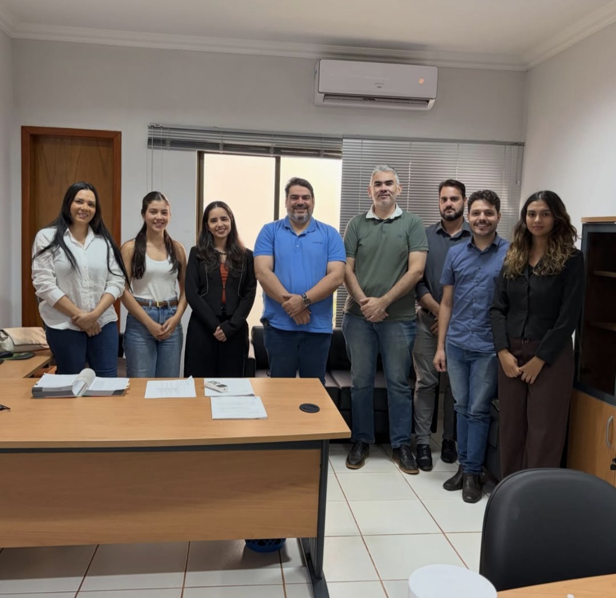 Reunião sobre o Projeto GAIA.