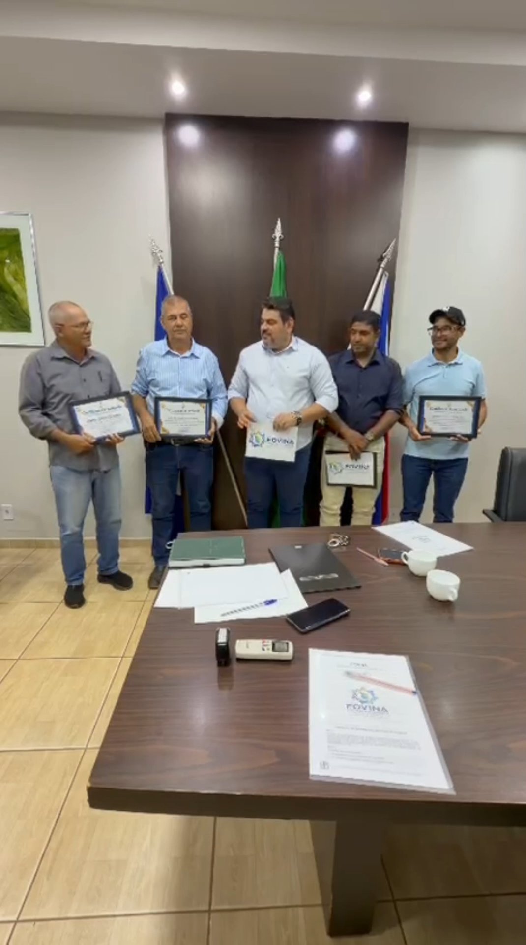 Vice-prefeito Moadil Fernando é escolhido como Presidente do FOVINA - Fórum dos Vice-Prefeitos do Norte Araguaia.